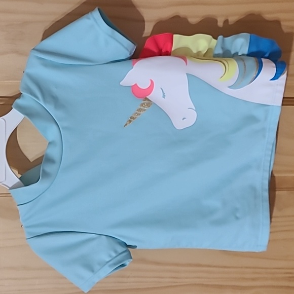 Carters Unicorn Swim Set sz 4t 2 piece - Picture 1 of 3